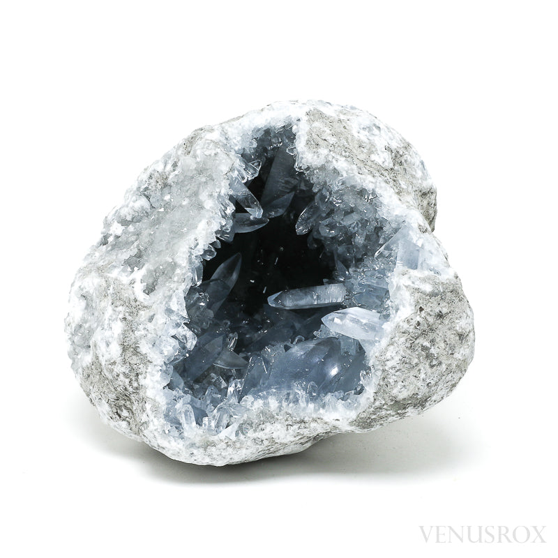 Blue Celestite Natural Cluster from Madagascar | Venusrox