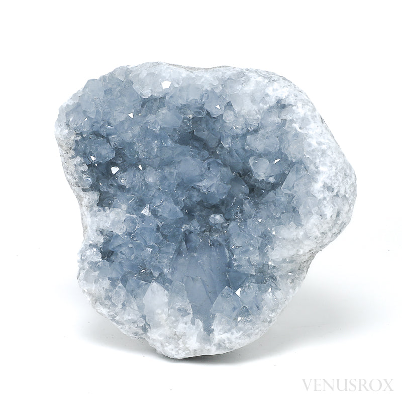 Blue Celestite Natural Cluster from Madagascar | Venusrox