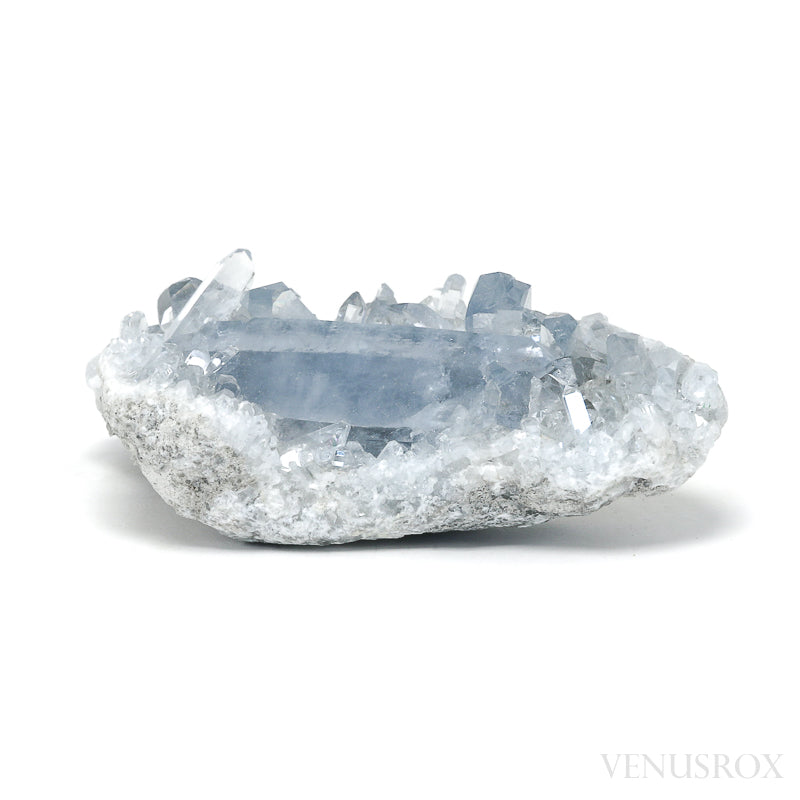 Blue Celestite Natural Cluster from Madagascar | Venusrox