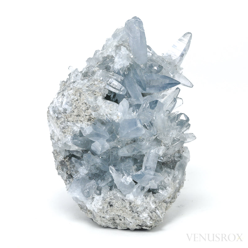 Blue Celestite Natural Cluster from Madagascar | Venusrox