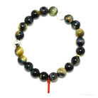 Blonde Tigers Eye with Falcons Eye Bracelet from South Africa | Venusrox