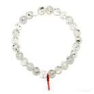 Mica in Quartz Bead Bracelet from Madagascar | Venusrox