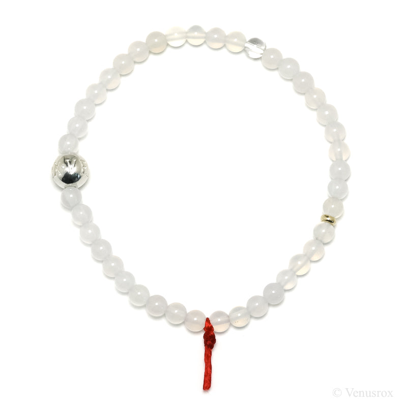 White Agate Bracelet from Brazil | Venusrox