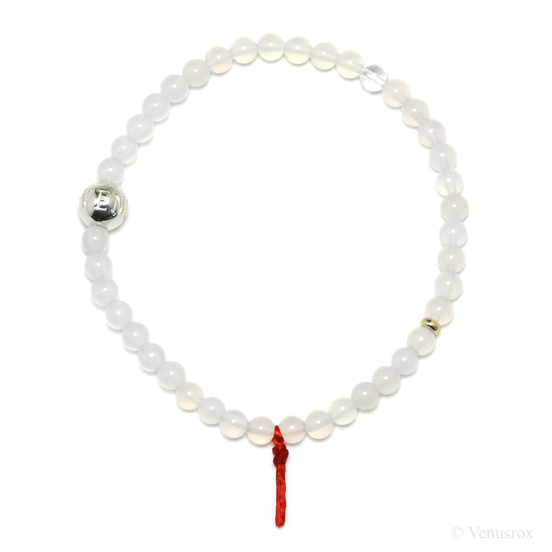 White Agate Bracelet from Brazil | Venusrox