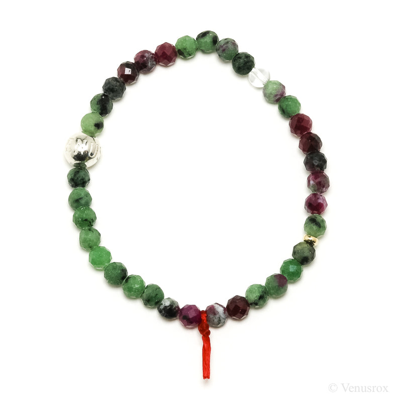 Ruby & Zoisite Bracelet from India | Venusrox