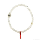Rainbow Moonstone Bead Bracelet from India | Venusrox