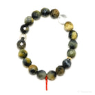 Blonde Tigers Eye with Falcons Eye Bracelet from South Africa | Venusrox