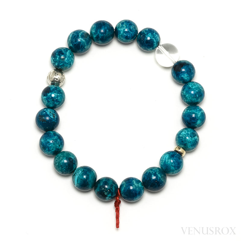 Chrysocolla with Shattuckite Bracelet from Peru | Venusrox
