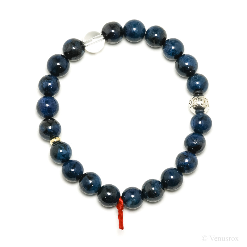 Shattuckite with Cuprite Bracelet from Namibia | Venusrox 