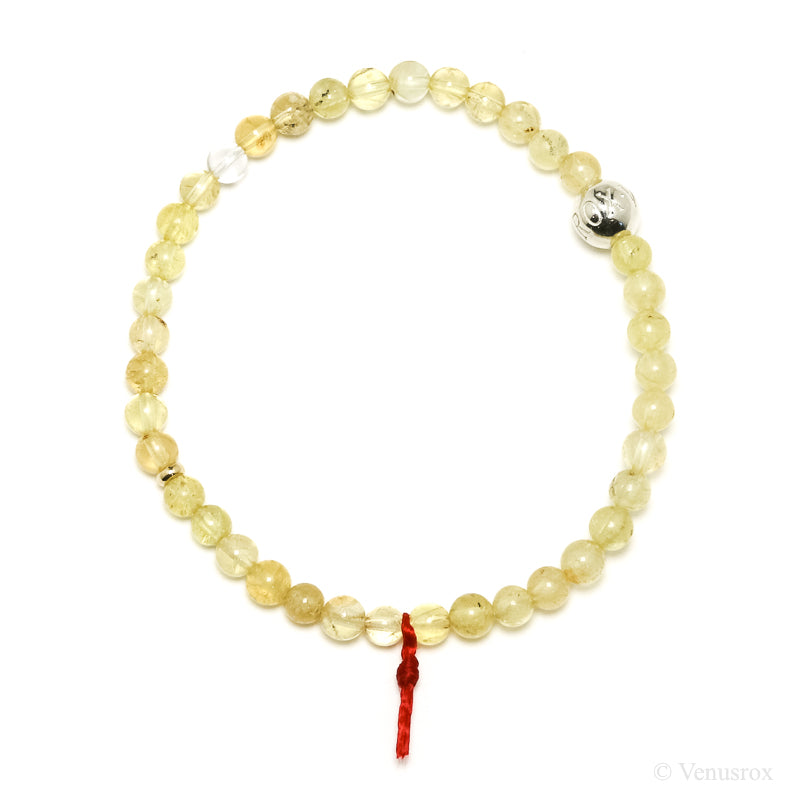 Yellow Danburite Bead Bracelet from Tanzania | Venusrox