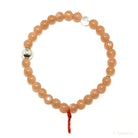 Peach Moonstone Bead Bracelet from India | Venusrox