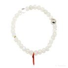 Rainbow Moonstone Bead Bracelet from India | Venusrox