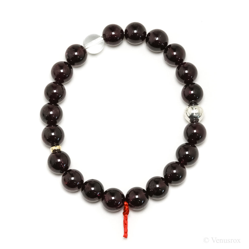 Rhodolite Garnet Bracelet from India | Venusrox
