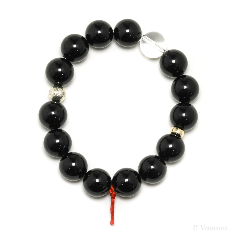 Black Tourmaline Bracelet from Brazil | Venusrox
