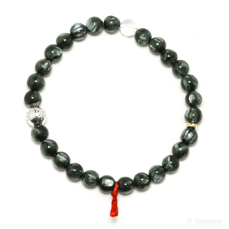 Seraphinite Bracelet from Siberia, Russia | Venusrox