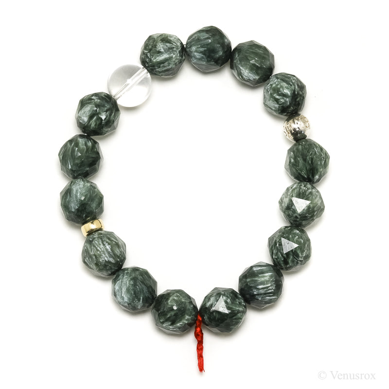 Seraphinite Bracelet from Siberia, Russia | Venusrox