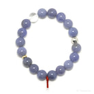 Blue Chalcedony Bead Bracelet from Malawi | Venusrox