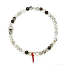 Chlorite/Lodalite Quartz Bead Bracelet from Brazil | Venusrox