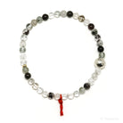 Chlorite/Lodalite Quartz Bead Bracelet from Brazil | Venusrox