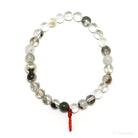 Chlorite/Lodalite Quartz Bead Bracelet from Brazil | Venusrox