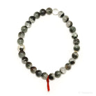 Chlorite/Lodalite Quartz Bead Bracelet from Brazil | Venusrox