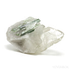 Clear Quartz with Green Tourmaline Natural Point from Brazil | Venusrox