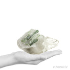 Clear Quartz with Green Tourmaline Natural Point from Brazil | Venusrox