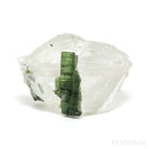 Clear Quartz with Green Tourmaline Natural Crystal from Brazil | Venusrox