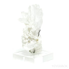 Clear Quartz with Dolomite & Pyrite Natural Cluster from the Trepča Mining Complex, Trepča Valley, Kosovska Mitrovica, Kosovska Mitrovica District, Kosovo mounted on a bespoke stand | Venusrox