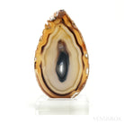 Agate Polished Slice from Brazil, mounted on a bespoke stand | Venusrox