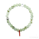 Prehnite with Epidote Bracelet from Mali | Venusrox