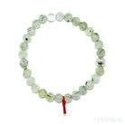 Prehnite with Epidote Bracelet from Mali | Venusrox
