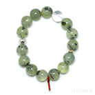 Prehnite with Epidote Bracelet from Mali | Venusrox