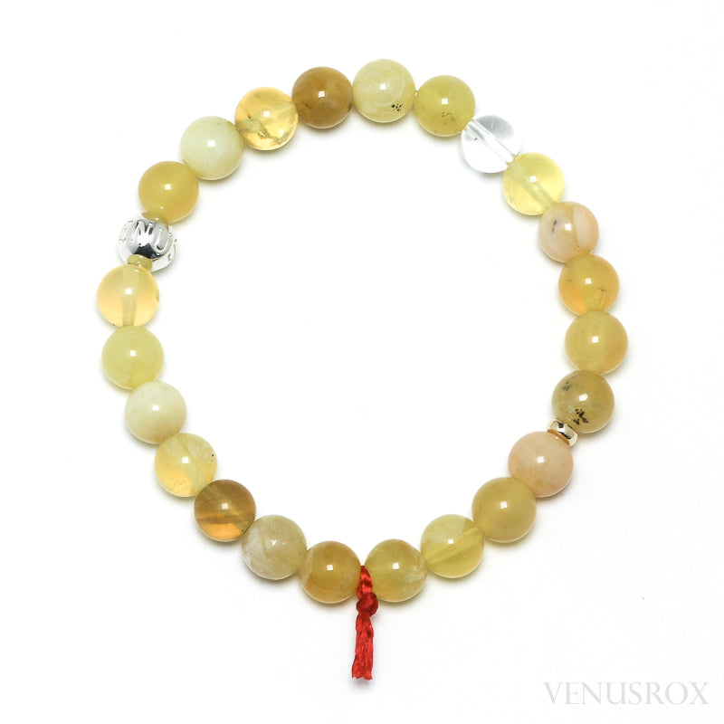 Yellow Opal Bead Bracelet from Mexico | Venusrox