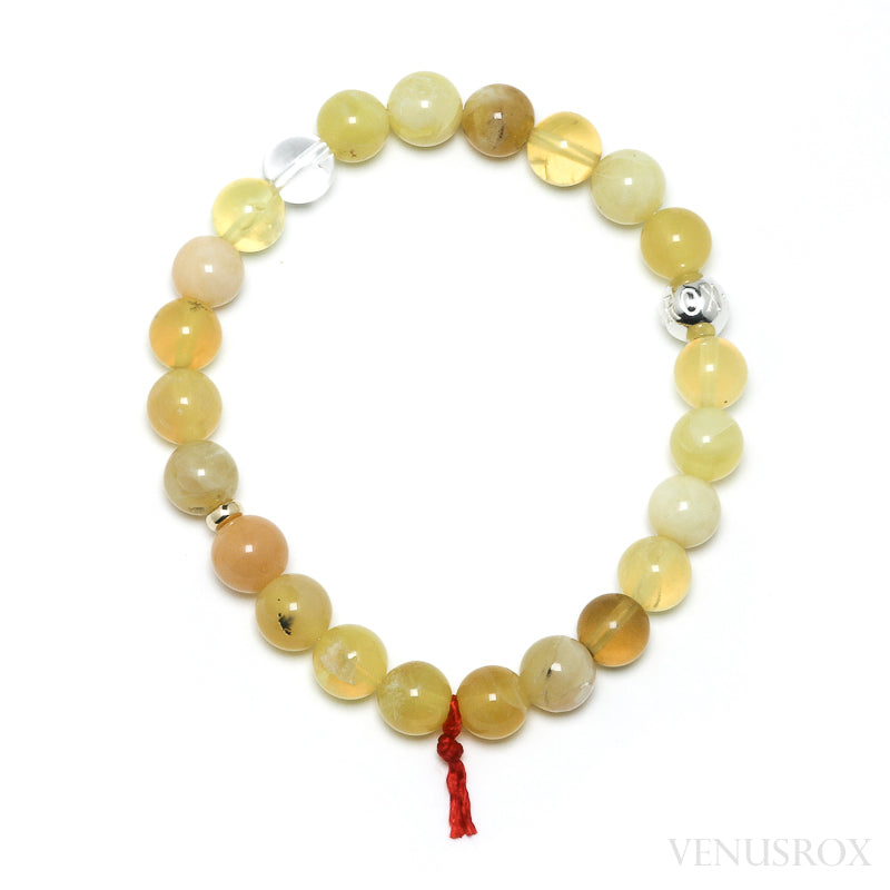 Yellow Opal Bead Bracelet from Mexico | Venusrox