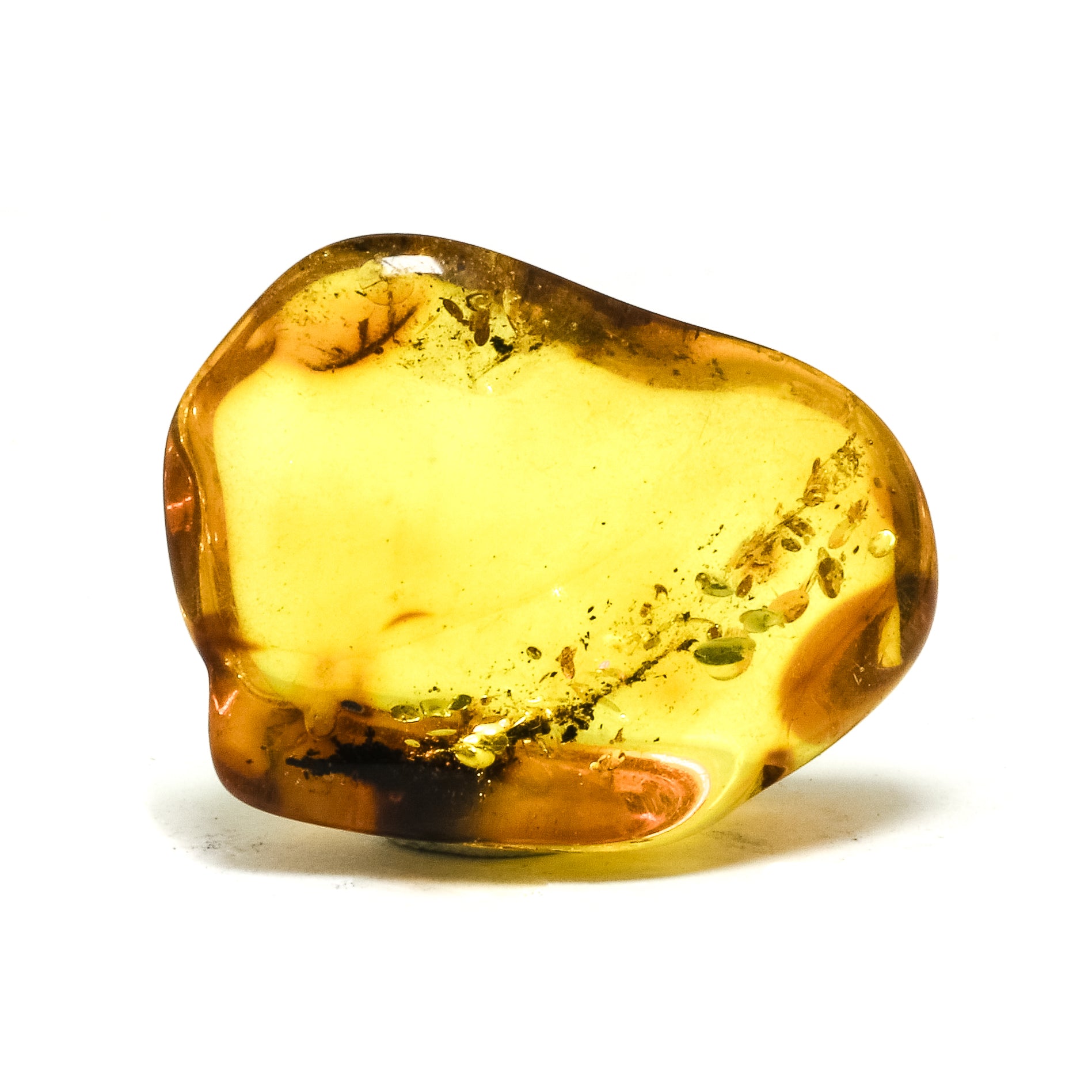 Natural Baltic Amber Polished Crystal | Venusrox