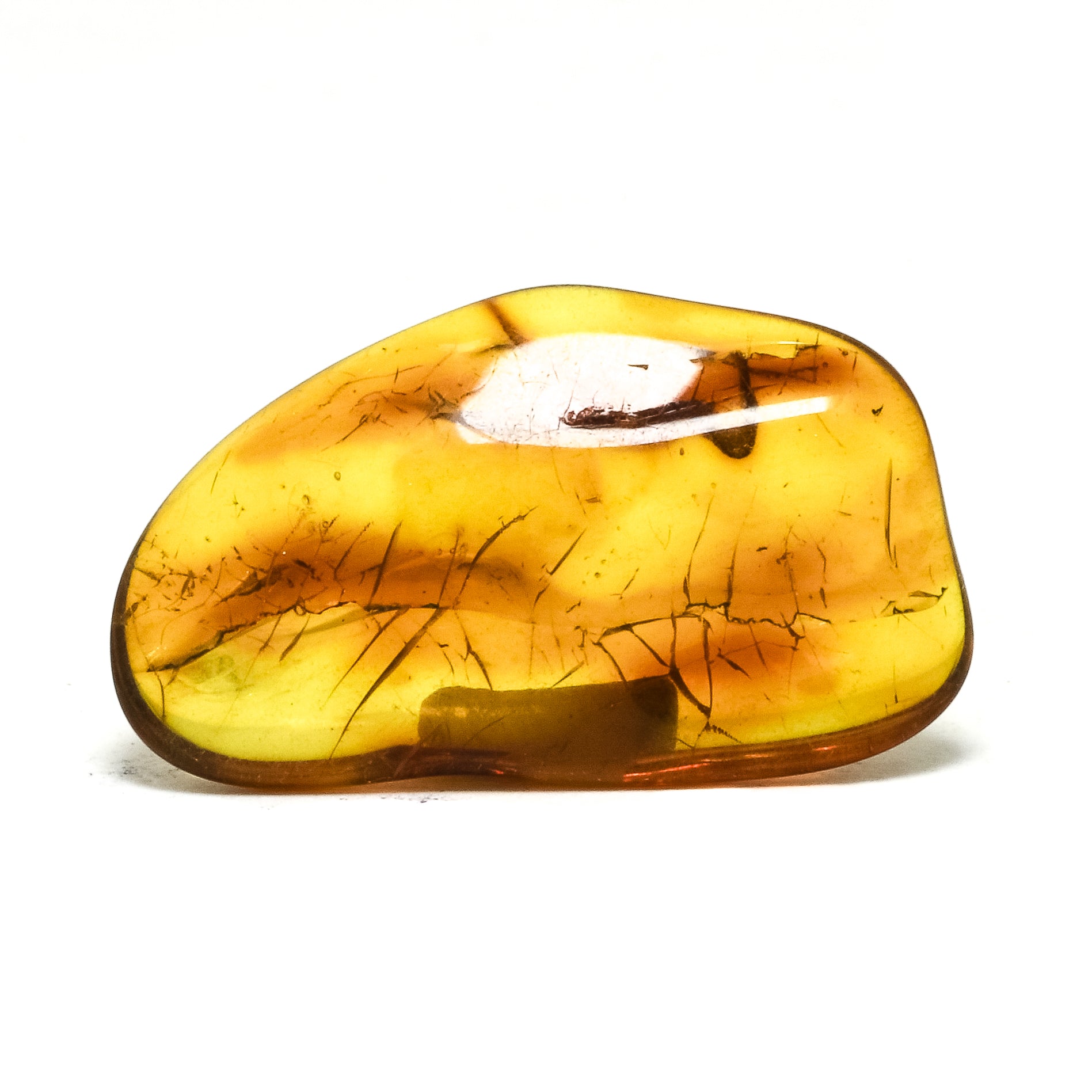 Natural Baltic Amber Polished Crystal | Venusrox