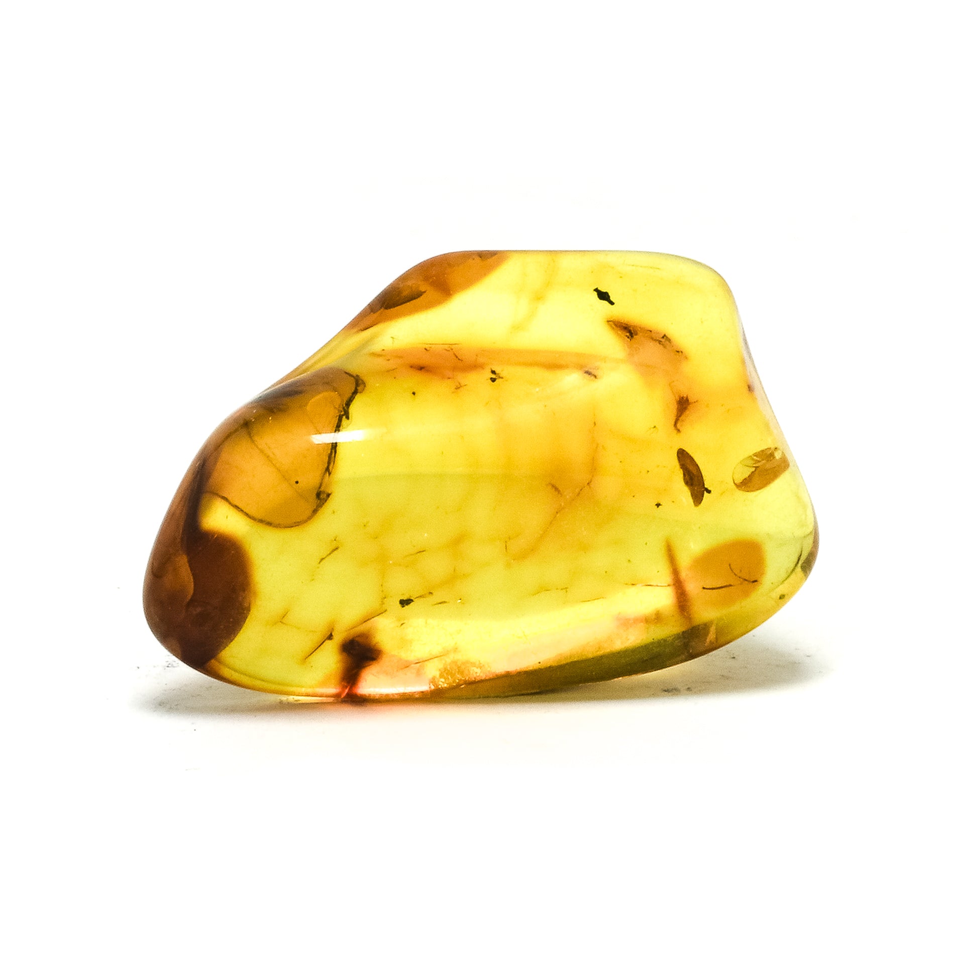 Natural Baltic Amber Polished Crystal | Venusrox