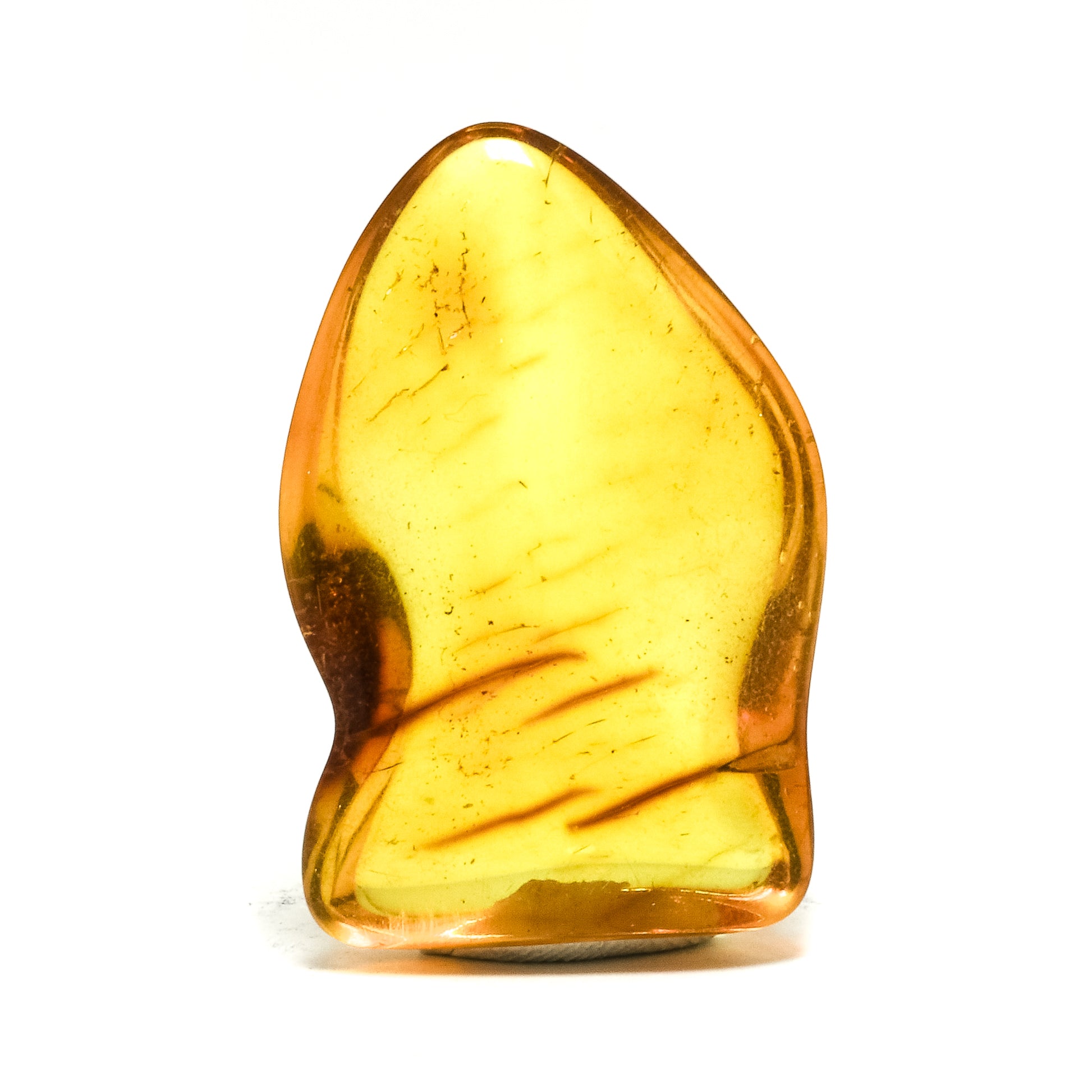 Natural Baltic Amber Polished Crystal | Venusrox