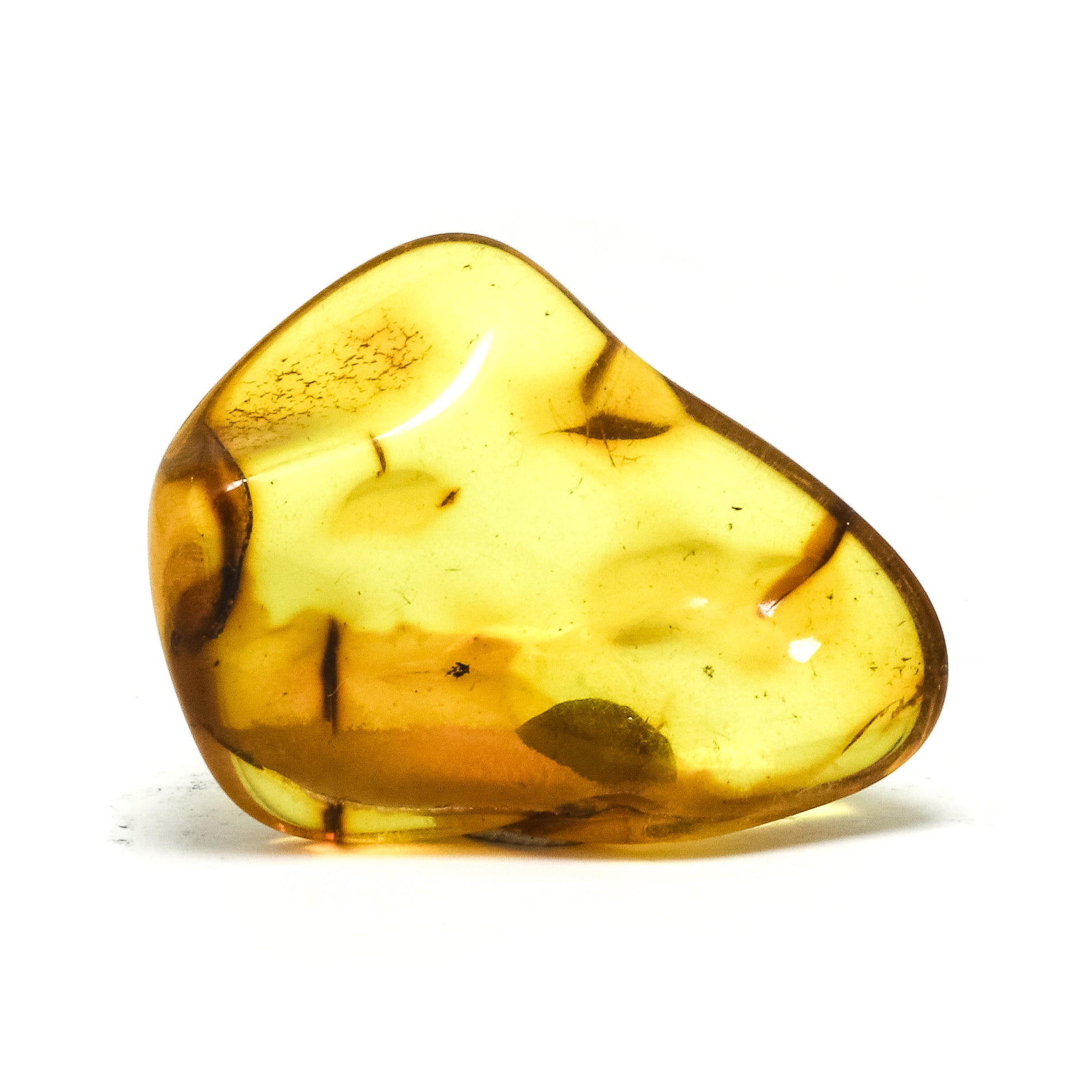 Natural Baltic Amber Polished Crystal | Venusrox