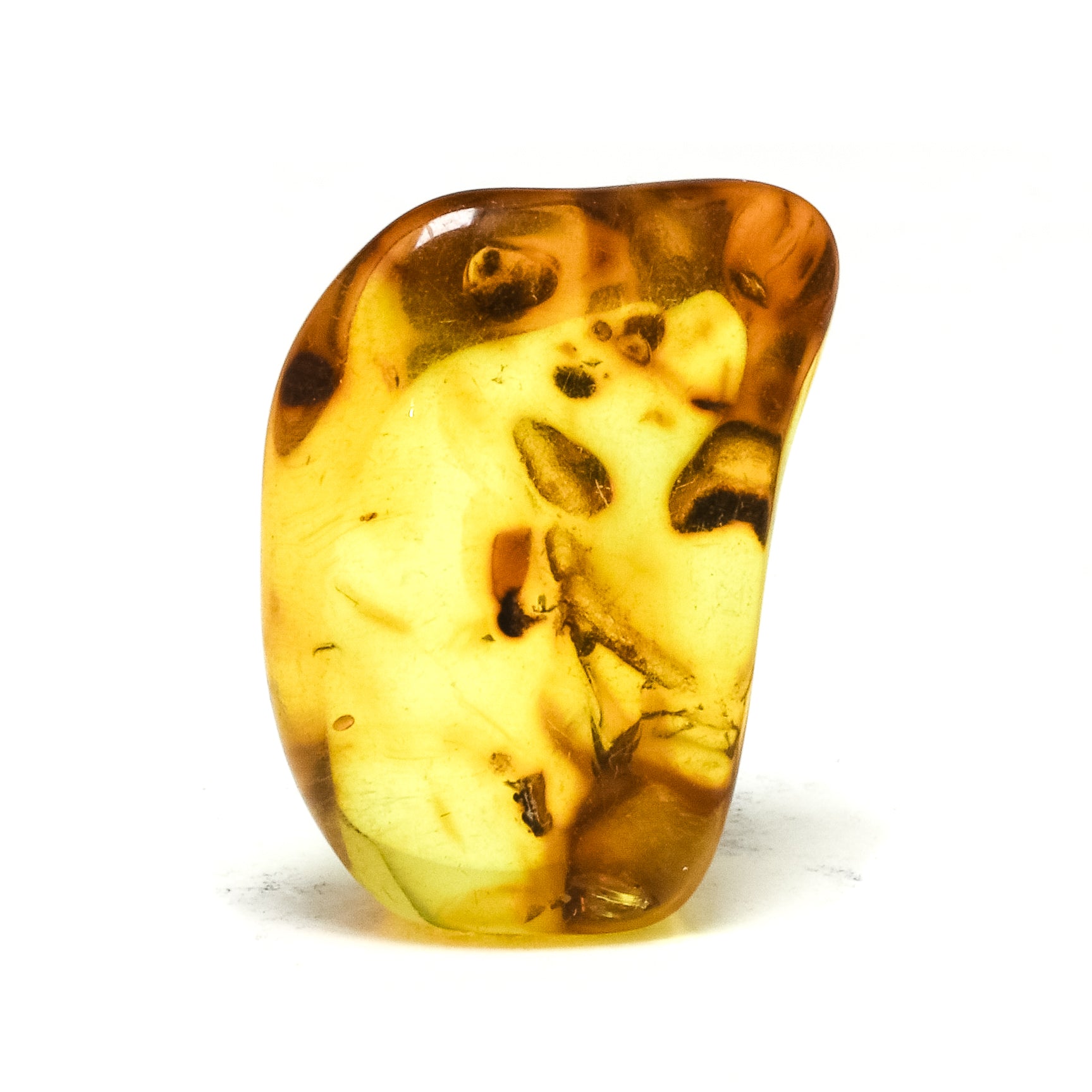 Natural Baltic Amber Polished Crystal | Venusrox