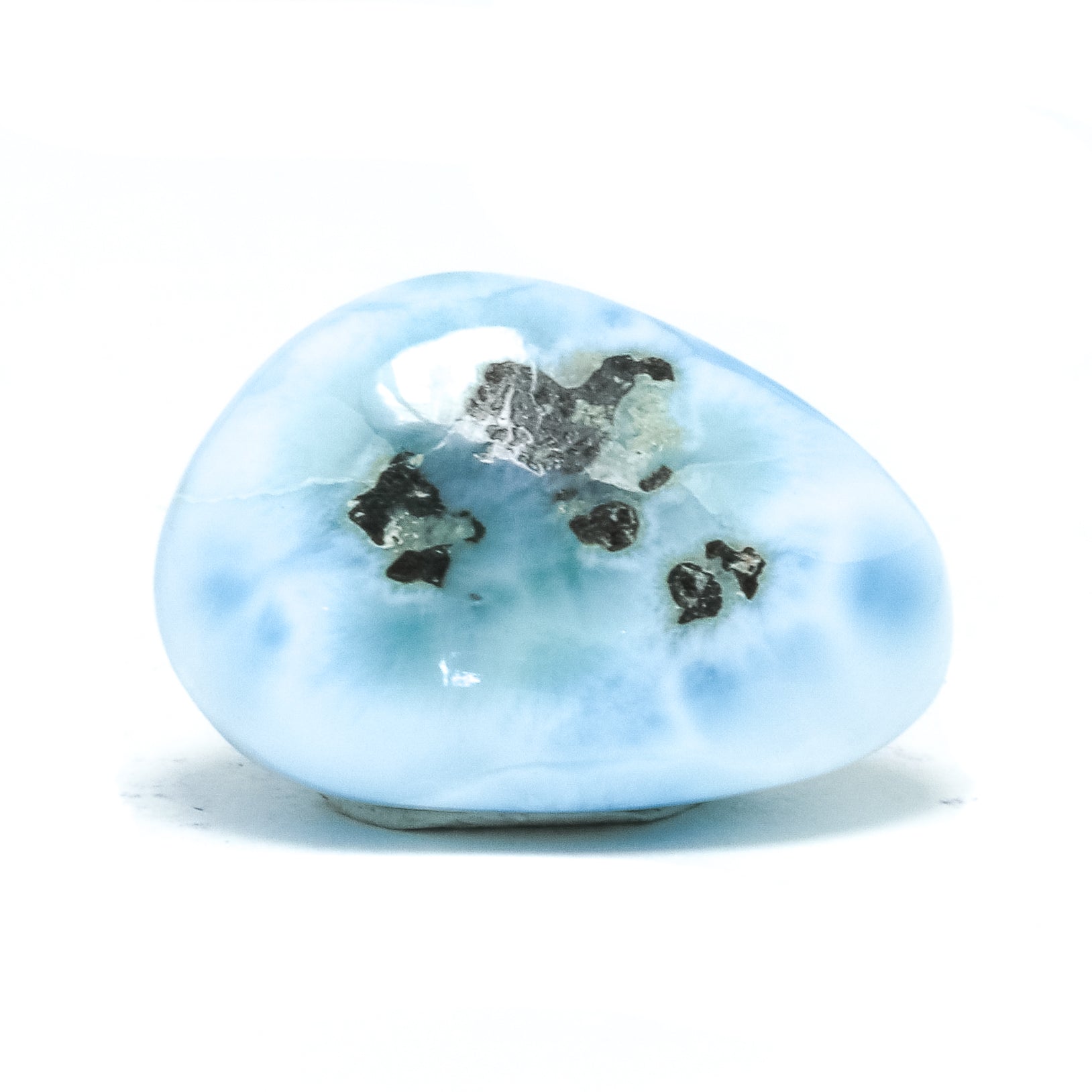 Larimar Polished Crystal from Dominican Republic | Venusrox