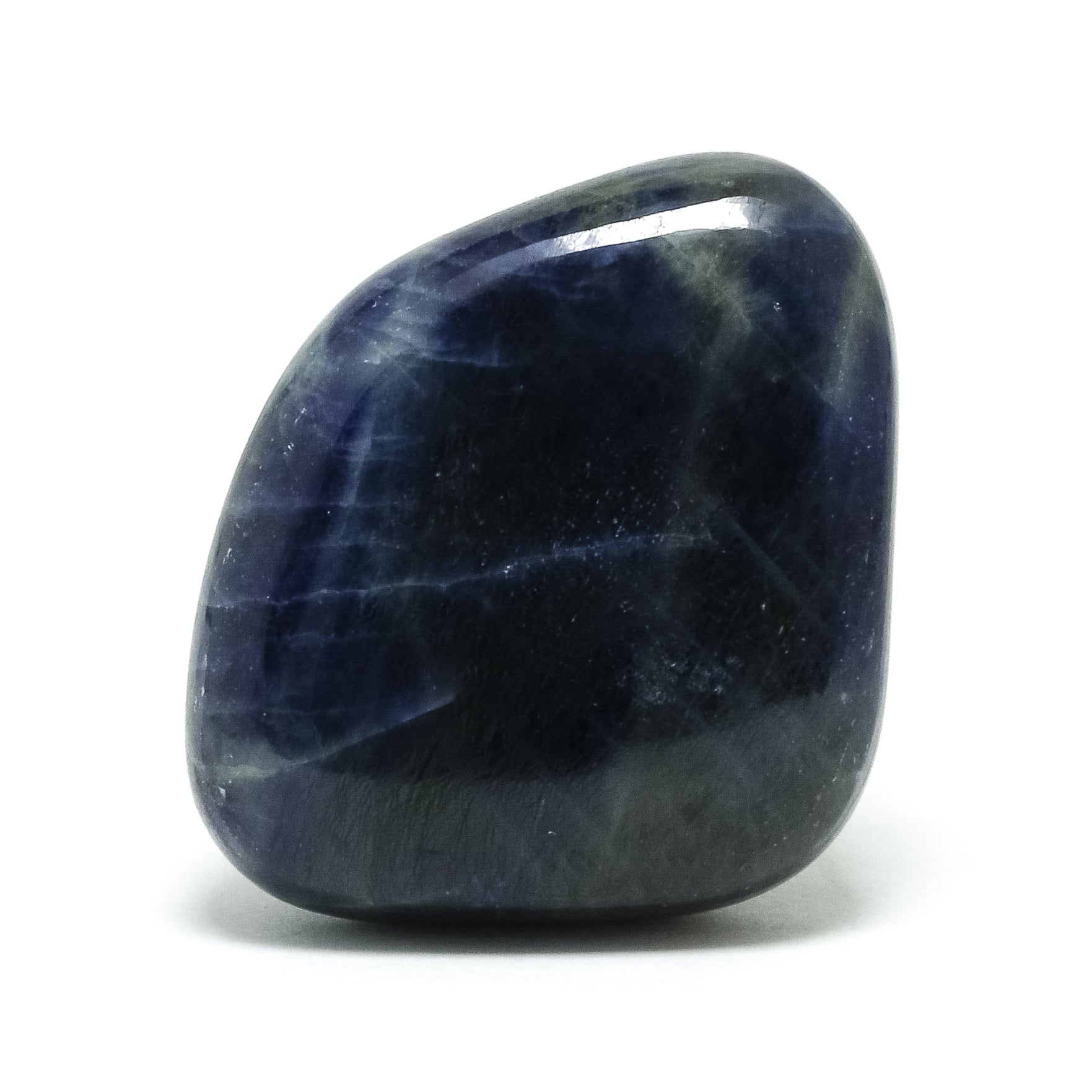 Blue Sapphire Polished Crystal from India | Venusrox