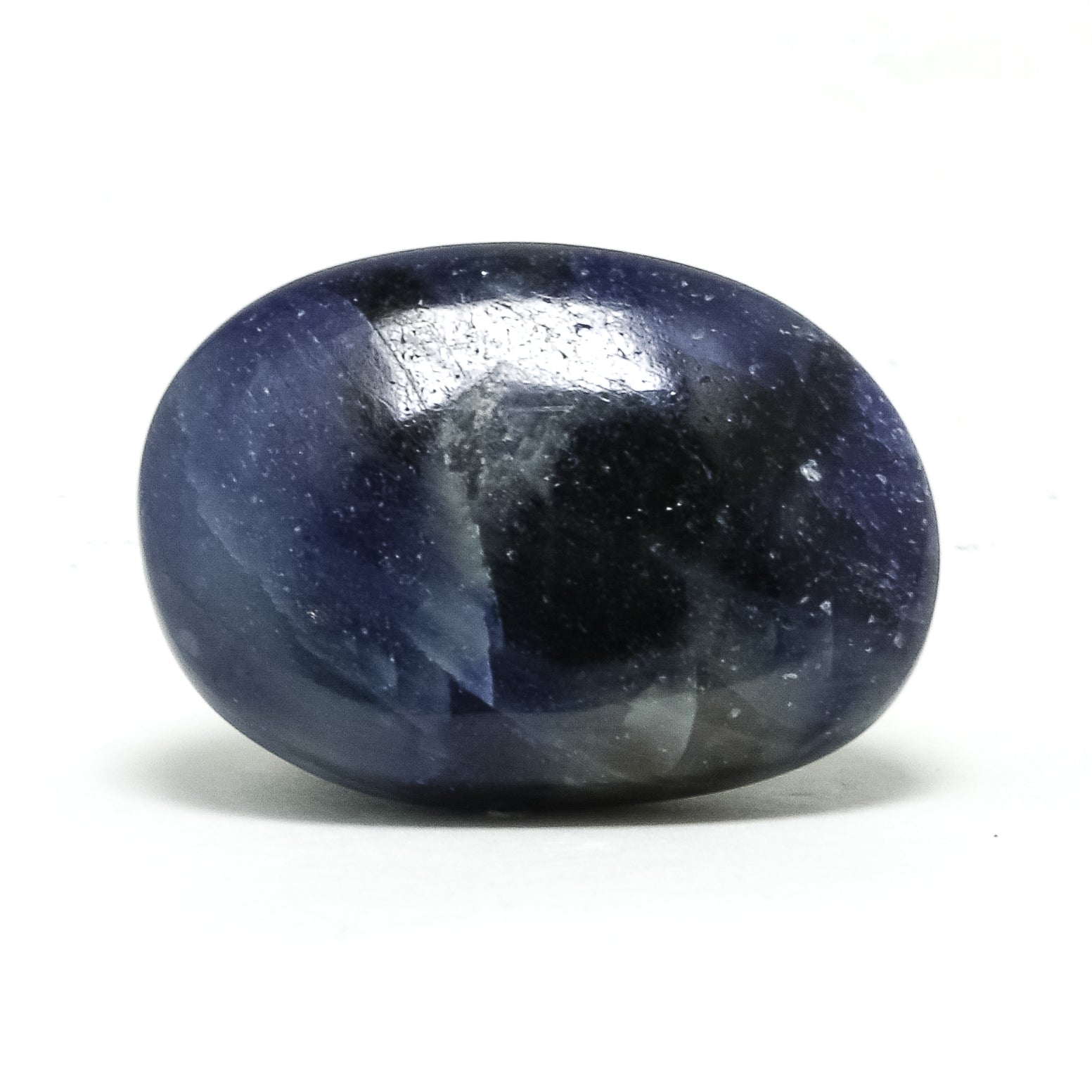 Blue Sapphire Polished Crystal from India | Venusrox