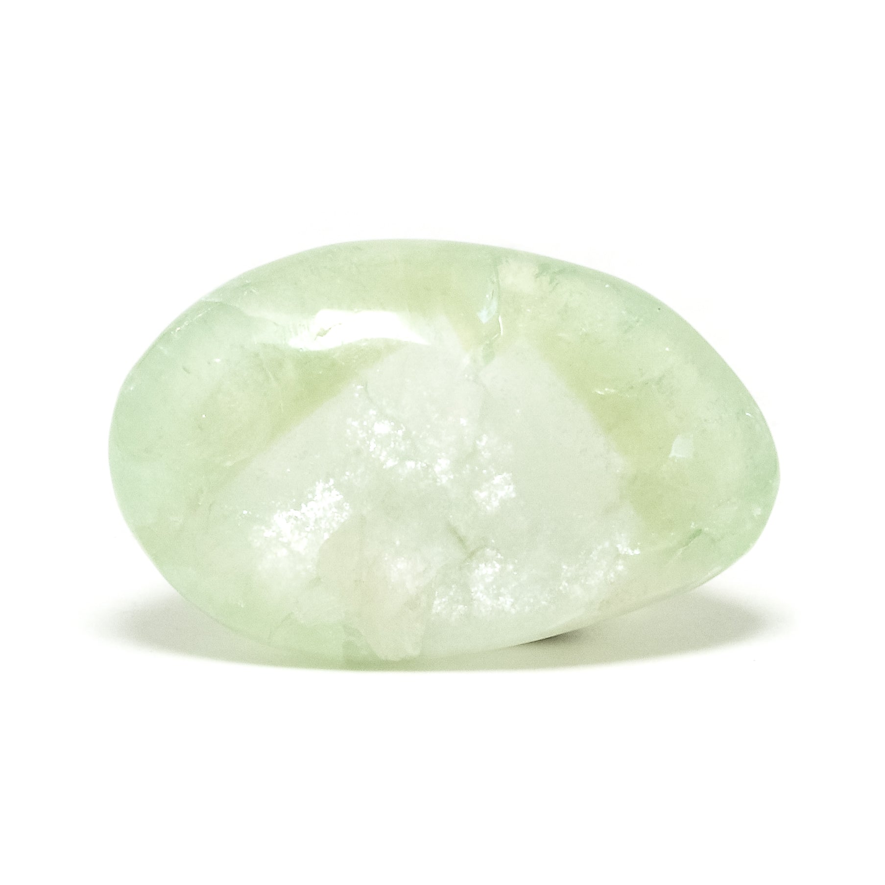 Green Apophyllite Polished Crystal from Maharashtra, India | Venusrox