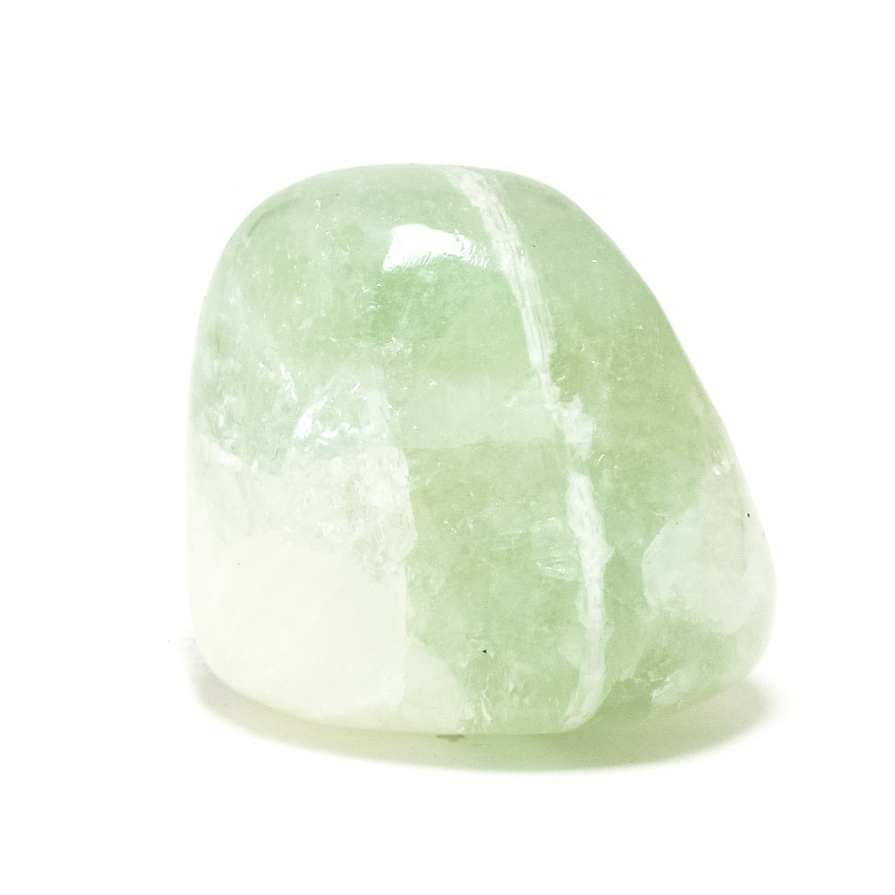 Green Apophyllite Polished Crystal from Maharashtra, India | Venusrox