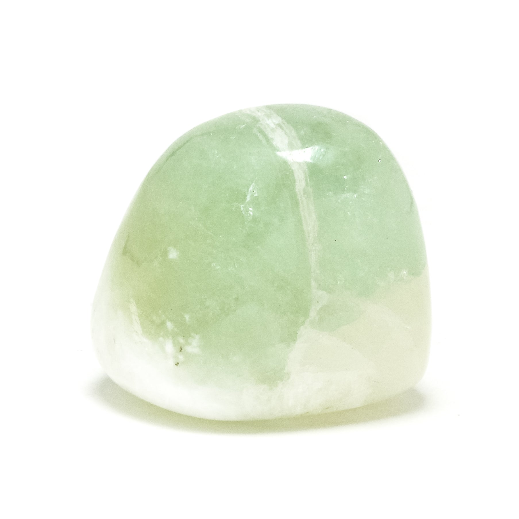 Green Apophyllite Polished Crystal from Maharashtra, India | Venusrox