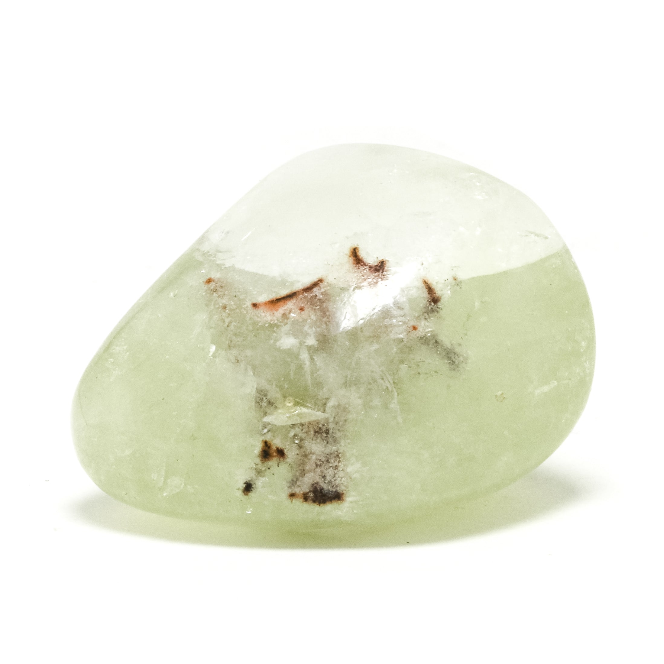 Green Apophyllite Polished Crystal from Maharashtra, India | Venusrox