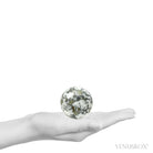 Pyrite in Quartz Polished Sphere from Peru | Venusrox