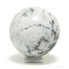 Pyrite in Quartz Polished Sphere from Peru | Venusrox